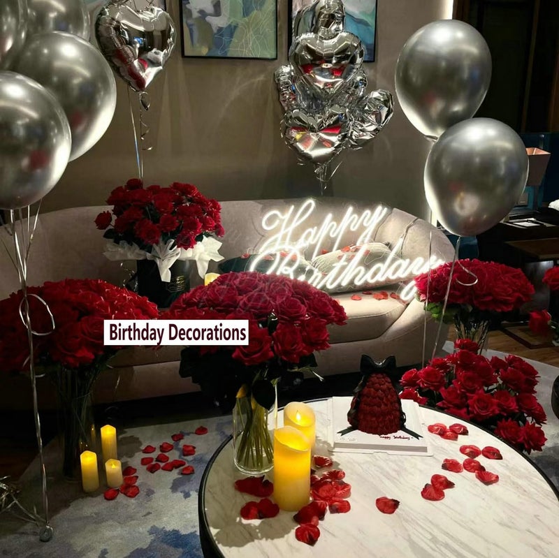 CODE FLORIST 2200 PCS Dark-Red Silk Rose Petals for Romantic Night,Wedding,Proposal Anniversary Flower Decorations - Image 5